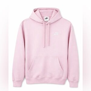 Nike Men's Light Pink Hoodie